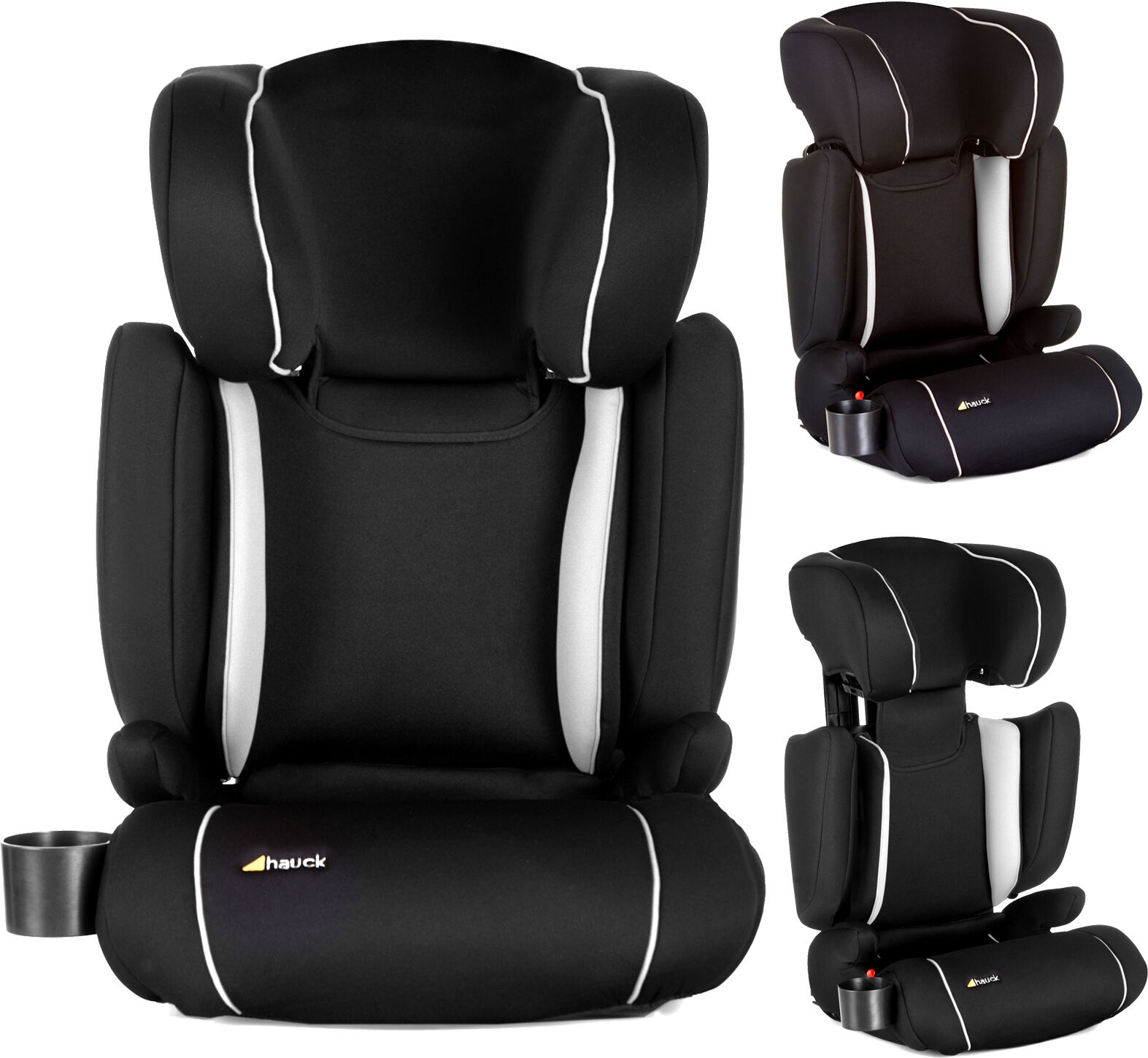 Hauck Bodyguard Pro Group 2,3 ISOFIX Car Seat - Black / Grey Hauck Bodyguard Pro Group 2,3 ISOFIX Car Seat - Black / Grey