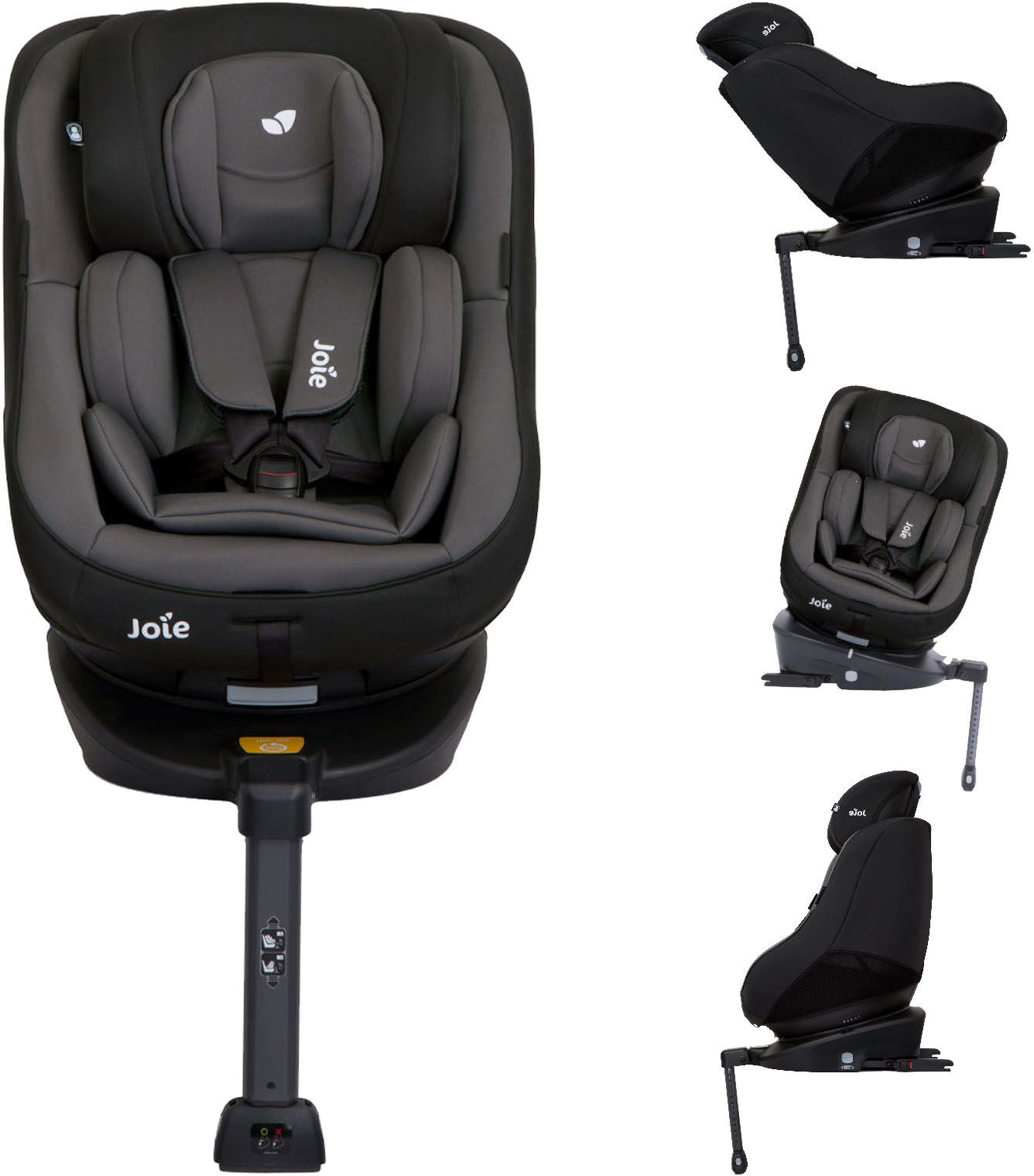 Joie Spin 360 Group 0+/1  ISOFIX Car Seat - Ember Joie Spin 360 Group 0+/1  ISOFIX Car Seat - Ember