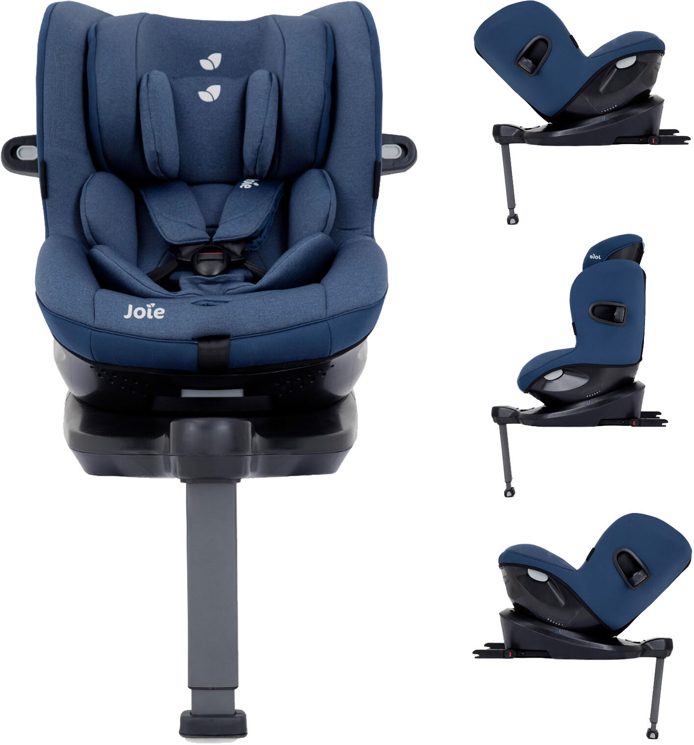 Joie i-Spin 360 iSize ISOFIX Group 0+/1 Car Seat - Deep Sea Joie i-Spin 360 iSize ISOFIX Group 0+/1 Car Seat - Deep Sea
