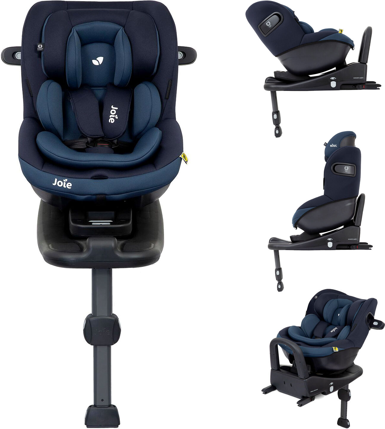 Joie i-Venture Group 0+/1 Car Seat And i-Base Advance ISOFIX Base - Deep Sea Joie i-Venture Group 0+/1 Car Seat And i-Base Advance ISOFIX Base - Deep Sea
