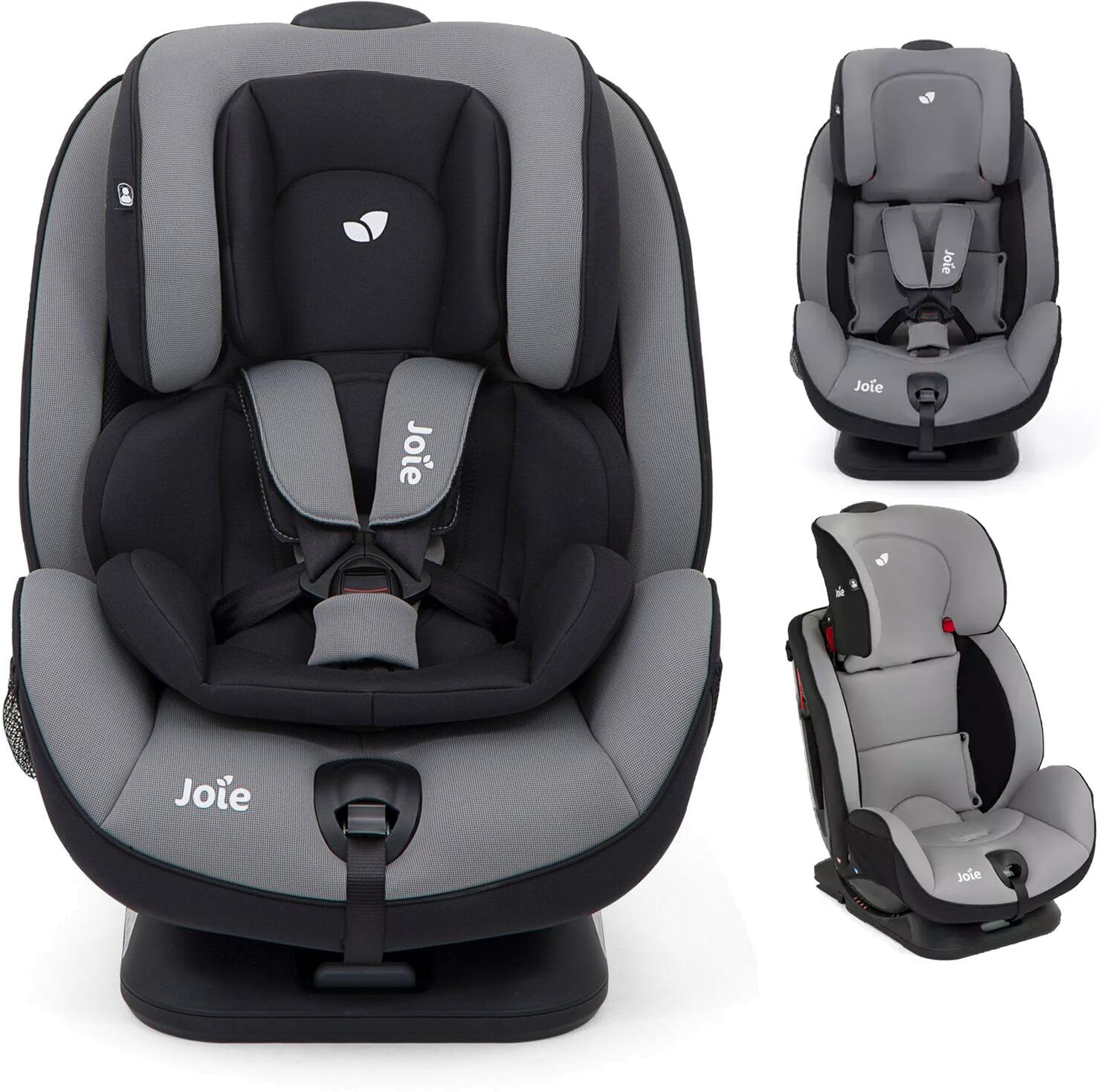 Joie Stages FX ISOFIX Group 0+,1,2 Car Seat - Slate Grey Joie Stages FX ISOFIX Group 0+,1,2 Car Seat - Slate Grey