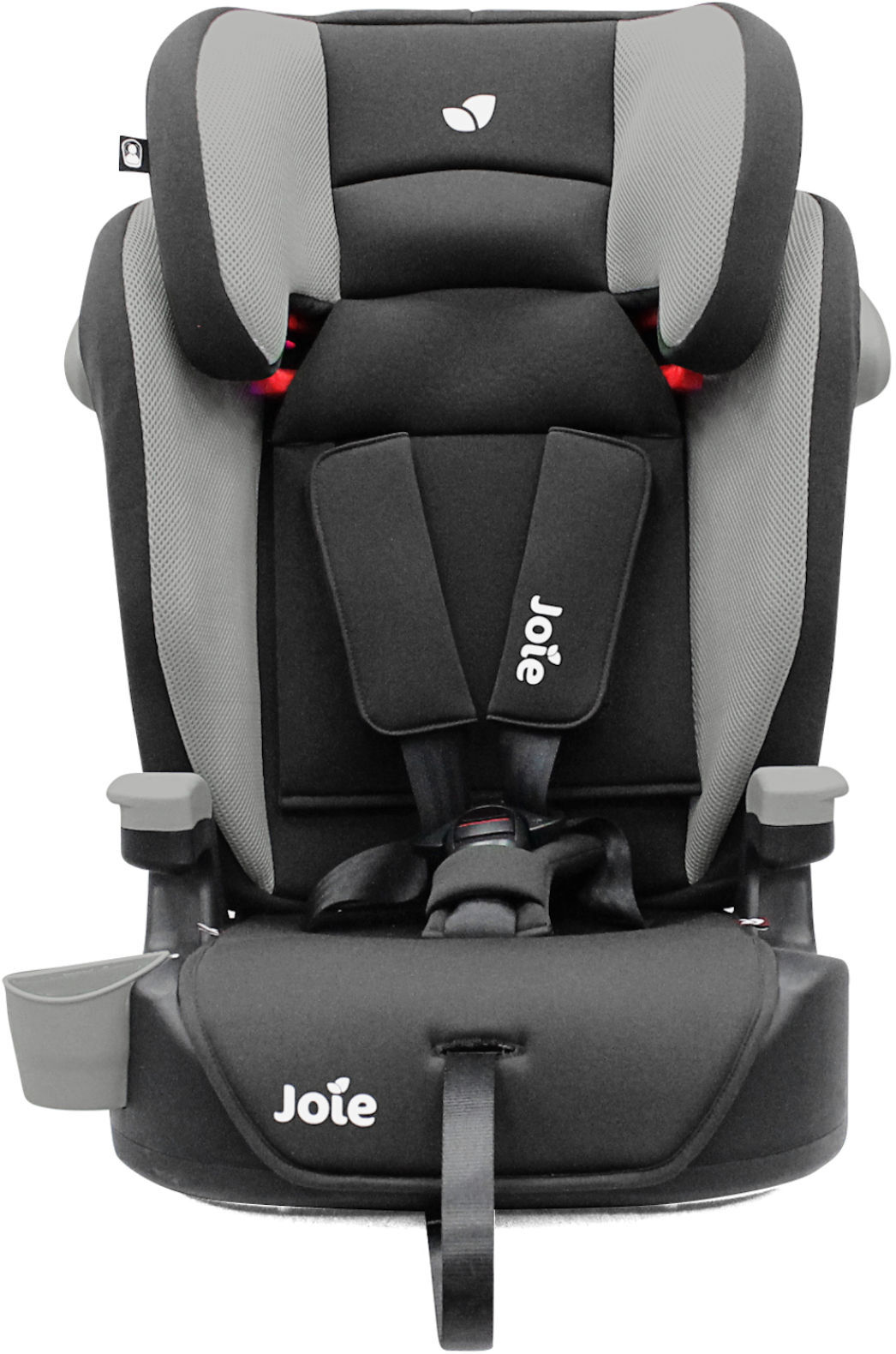 Joie Elevate Group 123 High Back Booster Car Seat - Two Tone Black