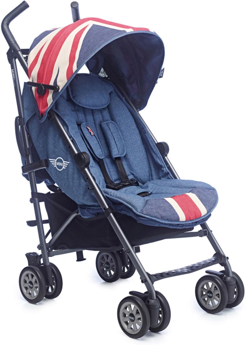 MINI by Easywalker Pushchair Buggy - Union Jack Vintage MINI by Easywalker Pushchair Buggy - Union Jack Vintage