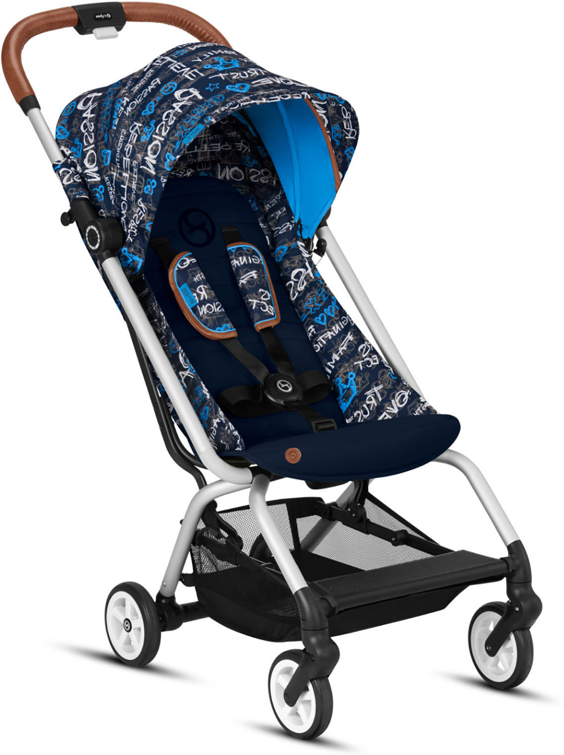 Cybex Eezy S Gold Fashion Edition Pushchair Stroller - Trust Blue Cybex Eezy S Gold Fashion Edition Pushchair Stroller - Trust Blue