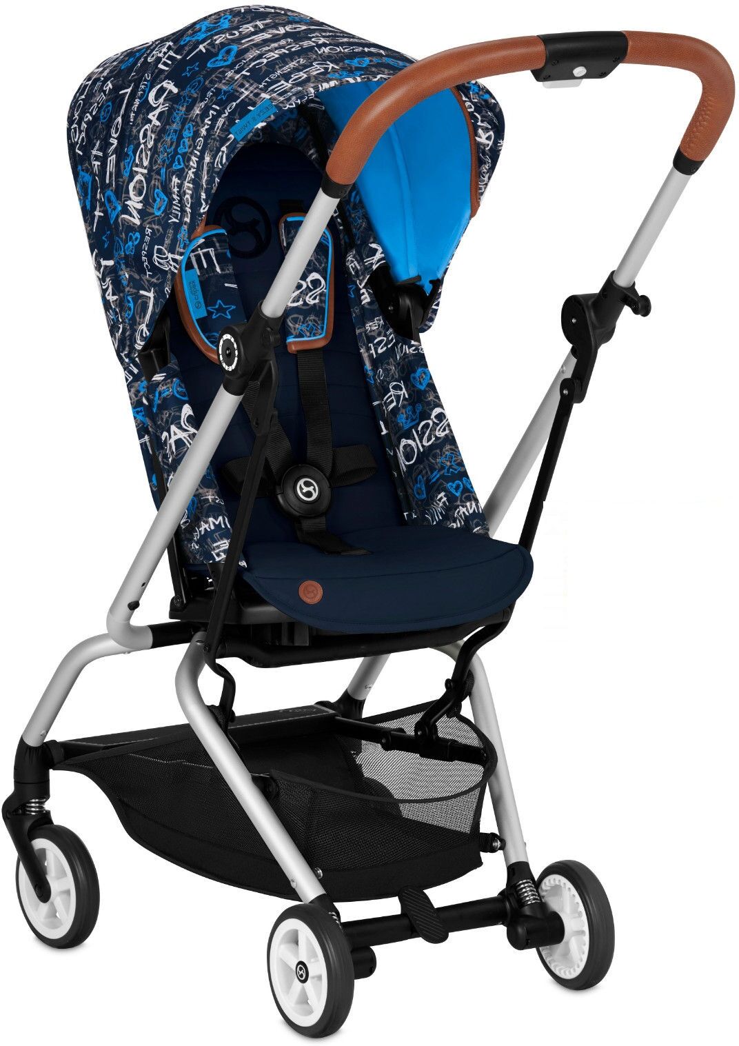 Cybex Eezy S Twist Gold Fashion Edition 360° Rotating Pushchair Stroller - Trust Blue Cybex Eezy S Twist Gold Fashion Edition 360° Rotating Pushchair Stroller - Trust Blue