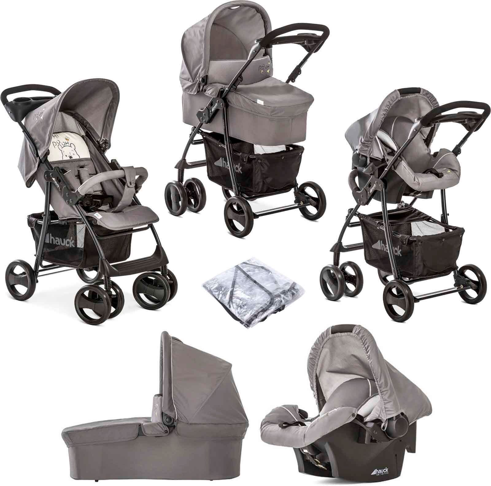 Hauck Disney Shopper Trio Set Travel System - Pooh Cuddles Hauck Disney Shopper Trio Set Travel System - Pooh Cuddles