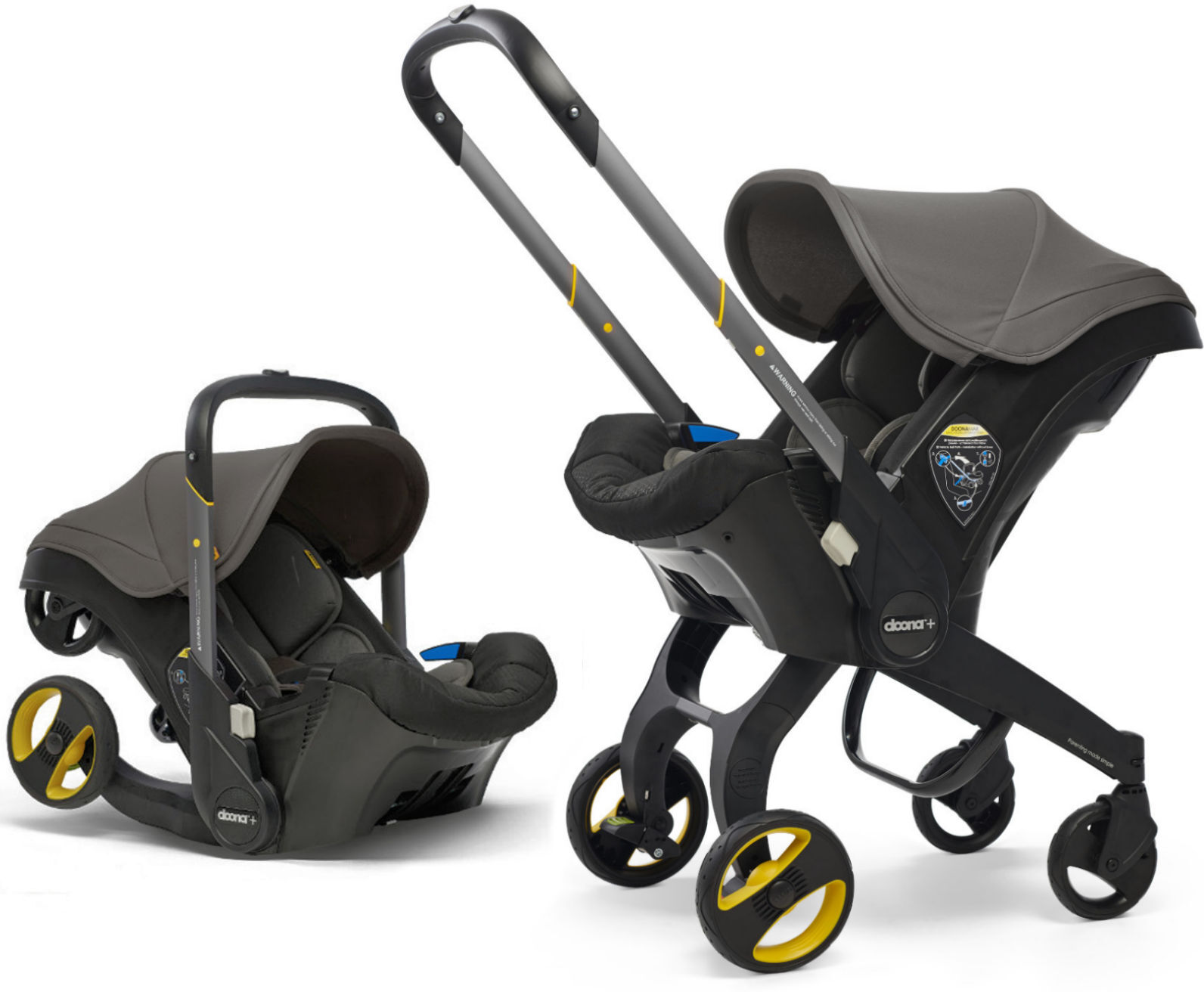 Doona Infant Car Seat / Stroller - Urban Grey Doona Infant Car Seat / Stroller - Urban Grey