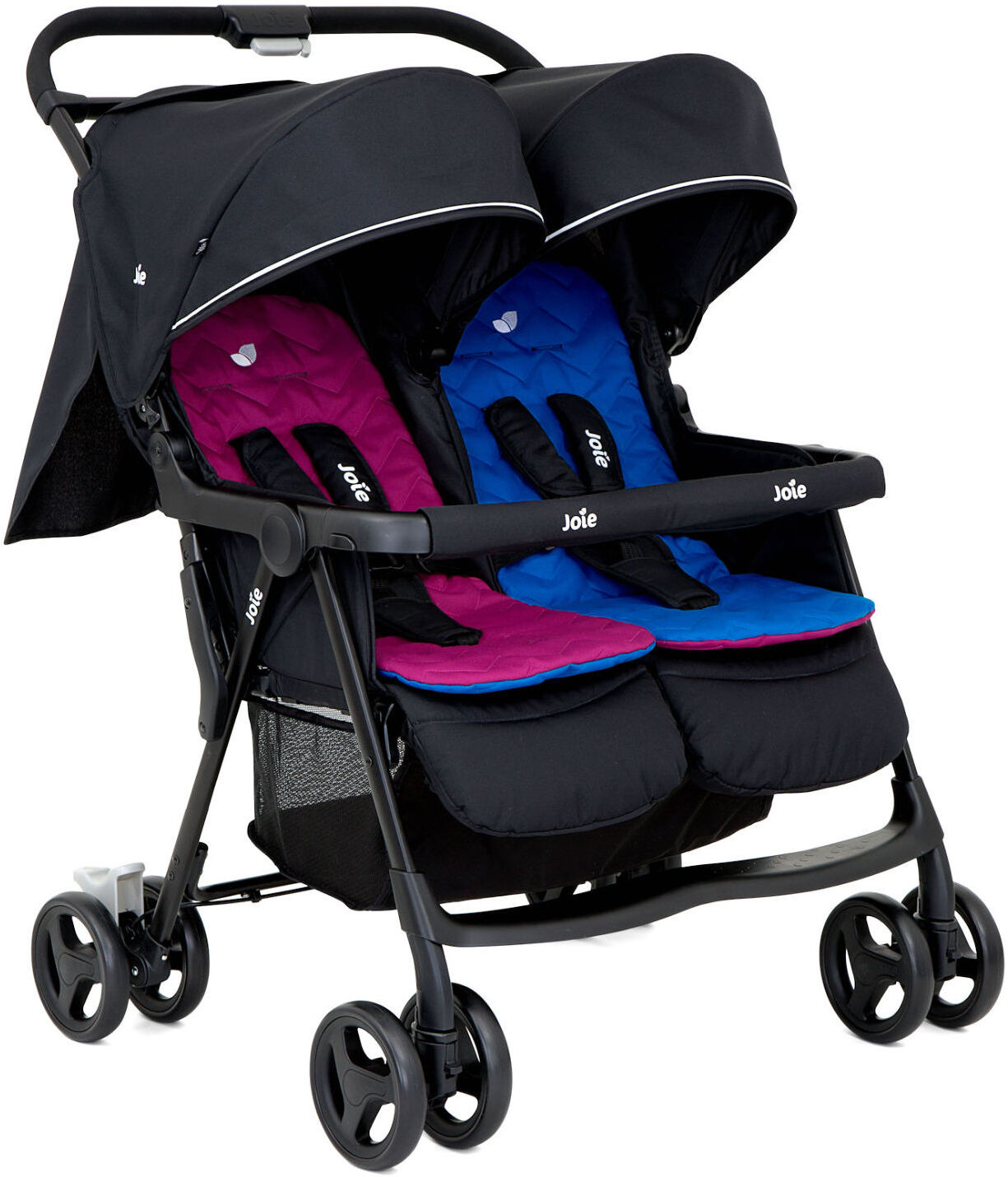 Joie Aire Twin Stroller - Rosy & Sea Joie Aire Twin Stroller - Rosy & Sea