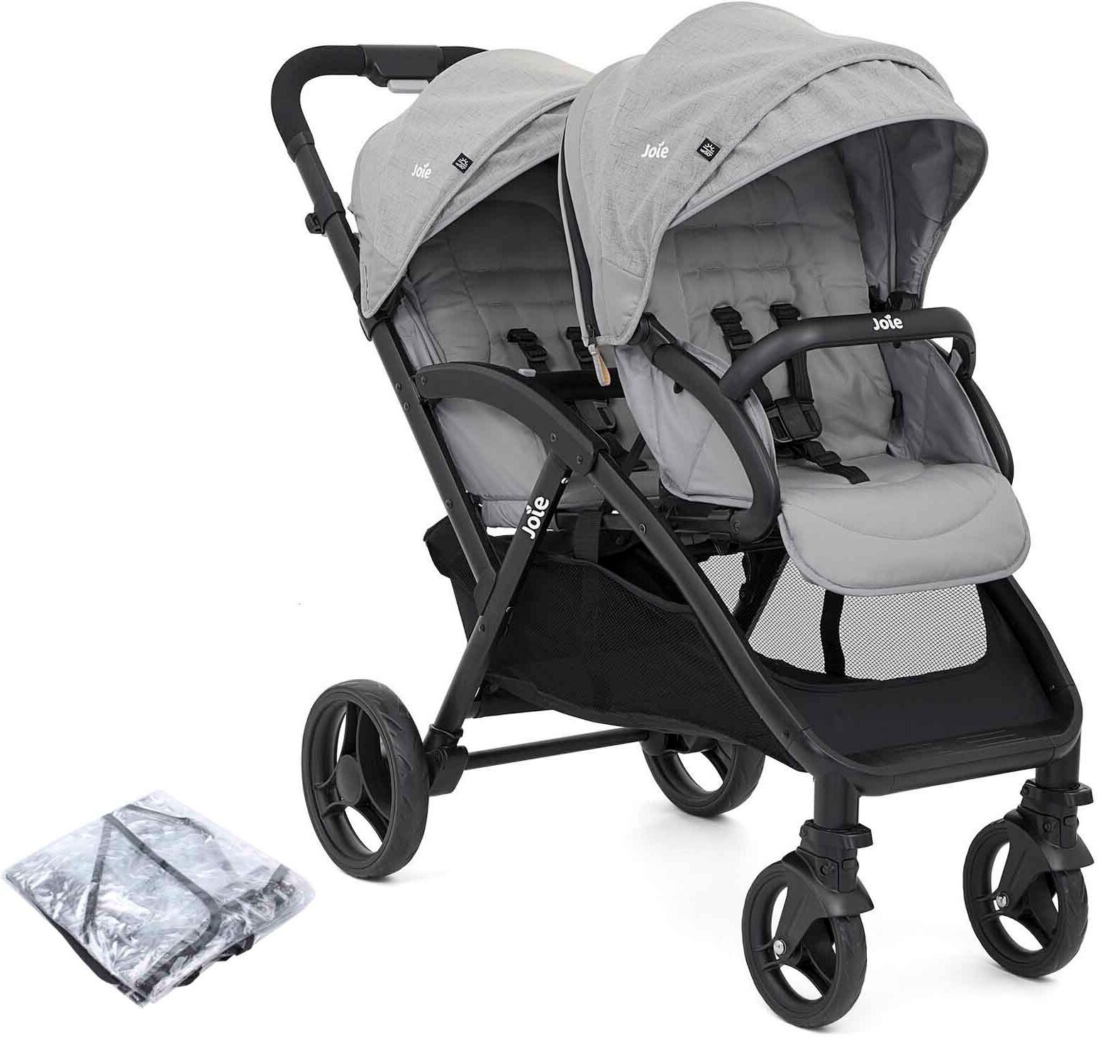 Joie Evalite Duo Tandem Stroller - Grey Flannel Joie Evalite Duo Tandem Stroller - Grey Flannel
