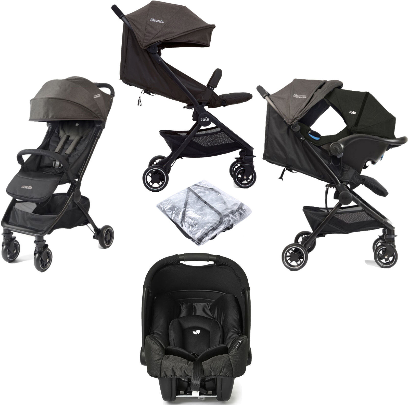 Joie Pact Travi / Tourist (Gemm) Travel System - Ember Joie Pact Travi / Tourist (Gemm) Travel System - Ember