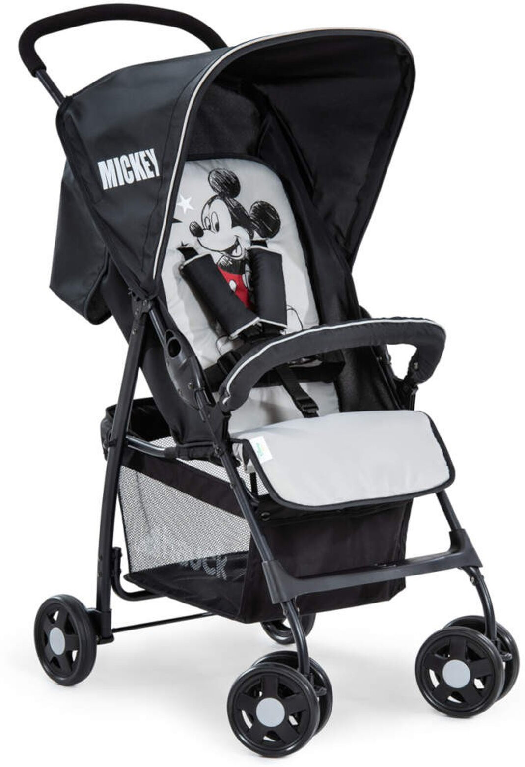 Hauck Disney Sport Pushchair Stroller - Mickey Stars grey Hauck Disney Sport Pushchair Stroller - Mickey Stars grey
