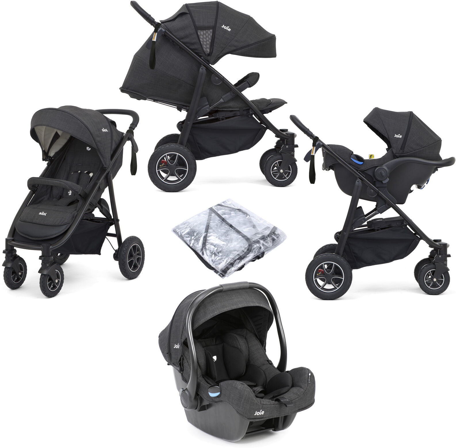 Joie MyTrax S (I-Gemm) Travel System - Pavement Joie MyTrax S (I-Gemm) Travel System - Pavement