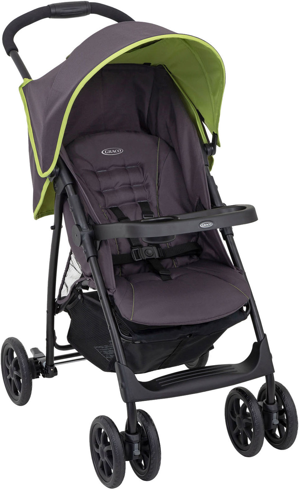 Graco Mirage Pushchair Stroller - Grey Zest Graco Mirage Pushchair Stroller - Grey Zest