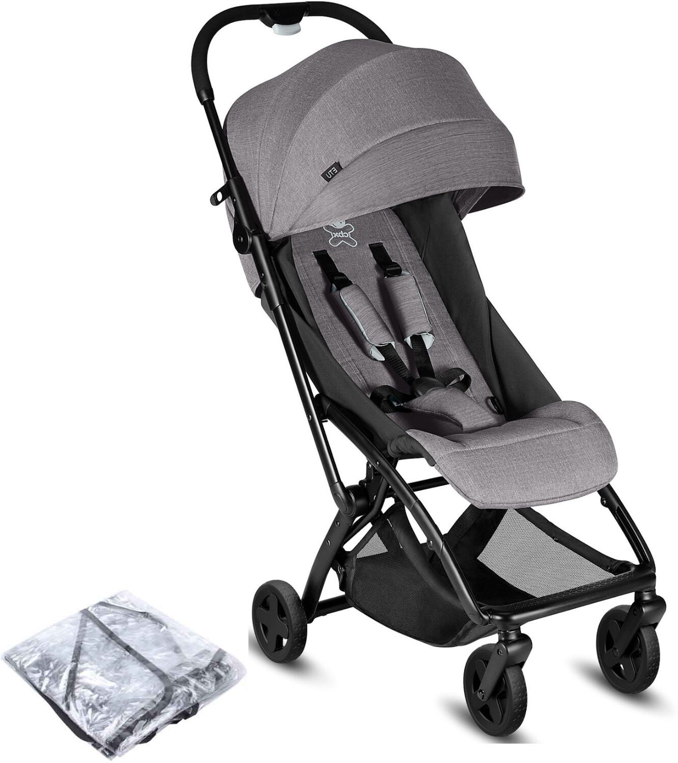 CBX Cybex CBX Etu Pushchair Stroller - Comfy Grey CBX Cybex CBX Etu Pushchair Stroller - Comfy Grey