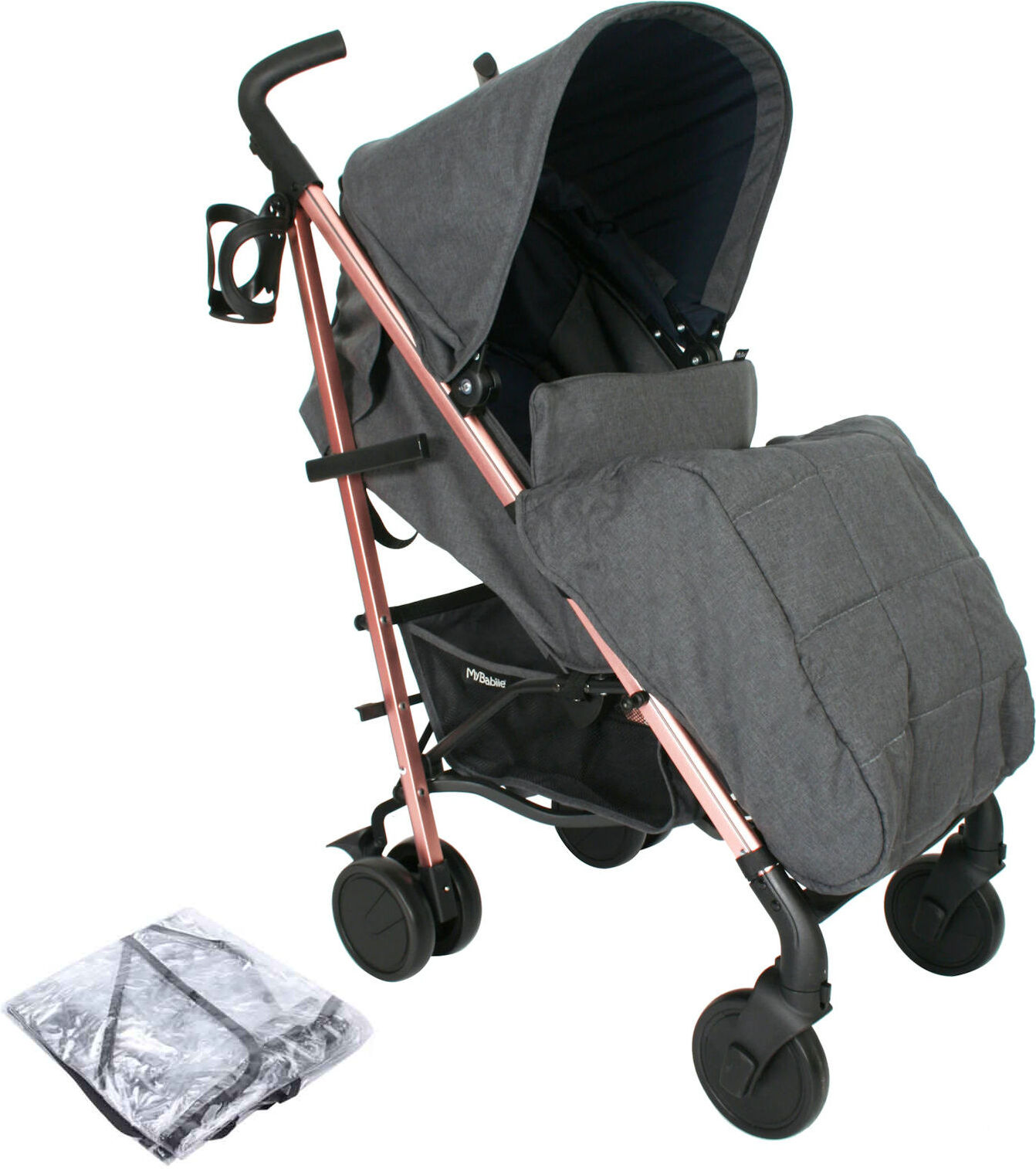 My Babiie MB51 Stroller *Katie Piper Collection* - Grey Chevron My Babiie MB51 Stroller *Katie Piper Collection* - Grey Chevron