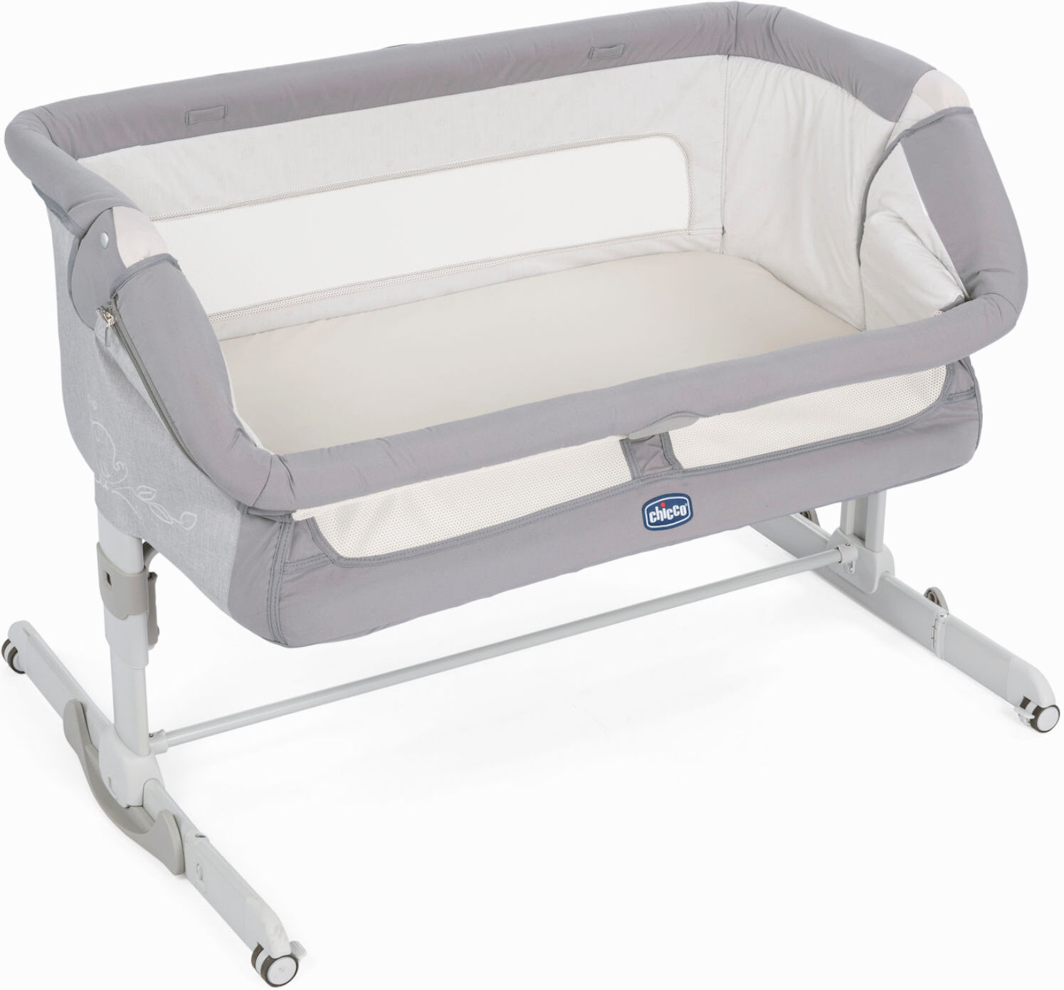 Chicco Next2Me Dream Side Sleeping Crib - Graphite Grey