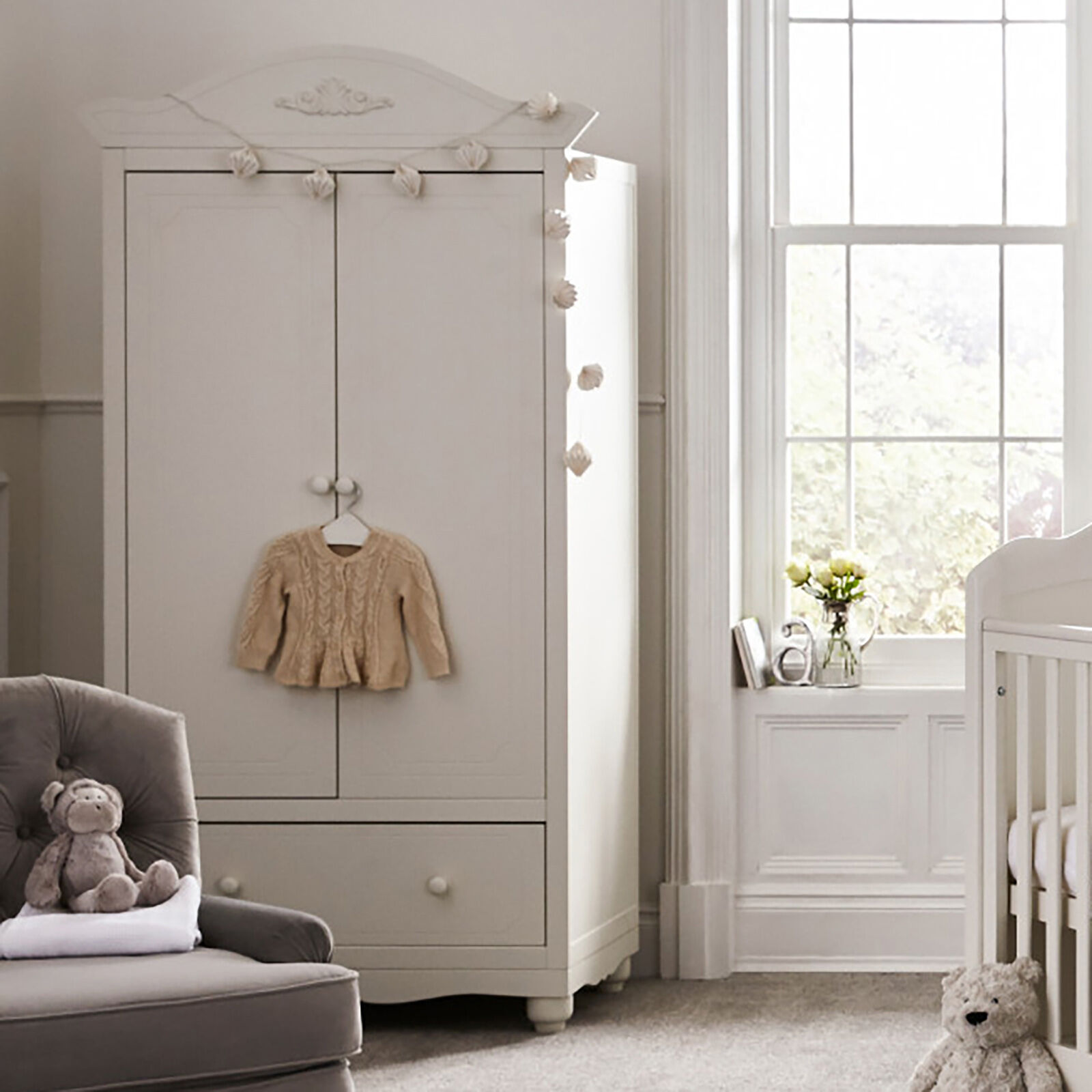 Mee-Go Epernay Wardrobe - White Mee-Go Epernay Wardrobe - White