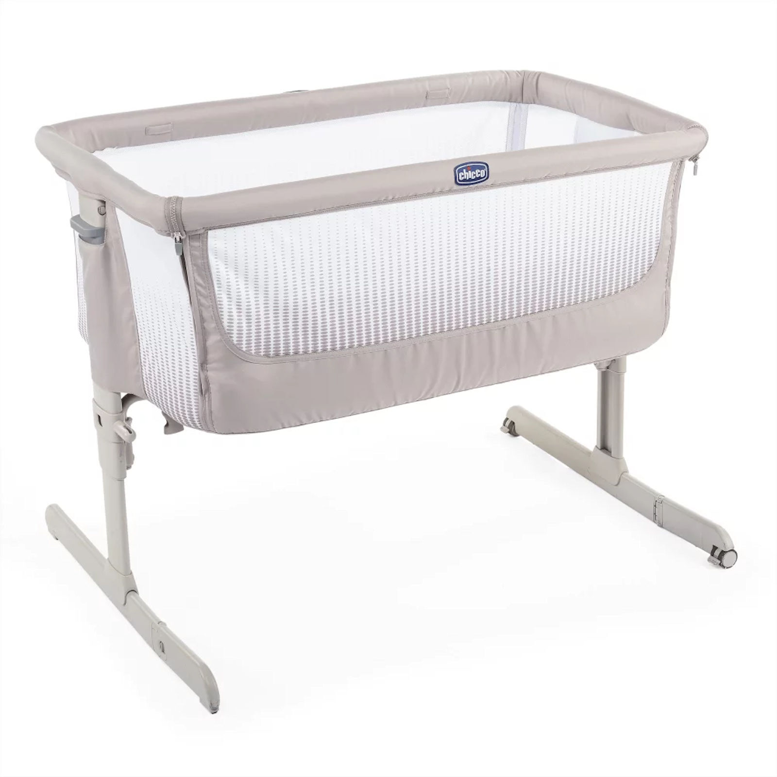 Chicco Next2Me Air 3 in 1 Bedside Crib - Dark Beige Chicco Next2Me Air 3 in 1 Bedside Crib - Dark Beige