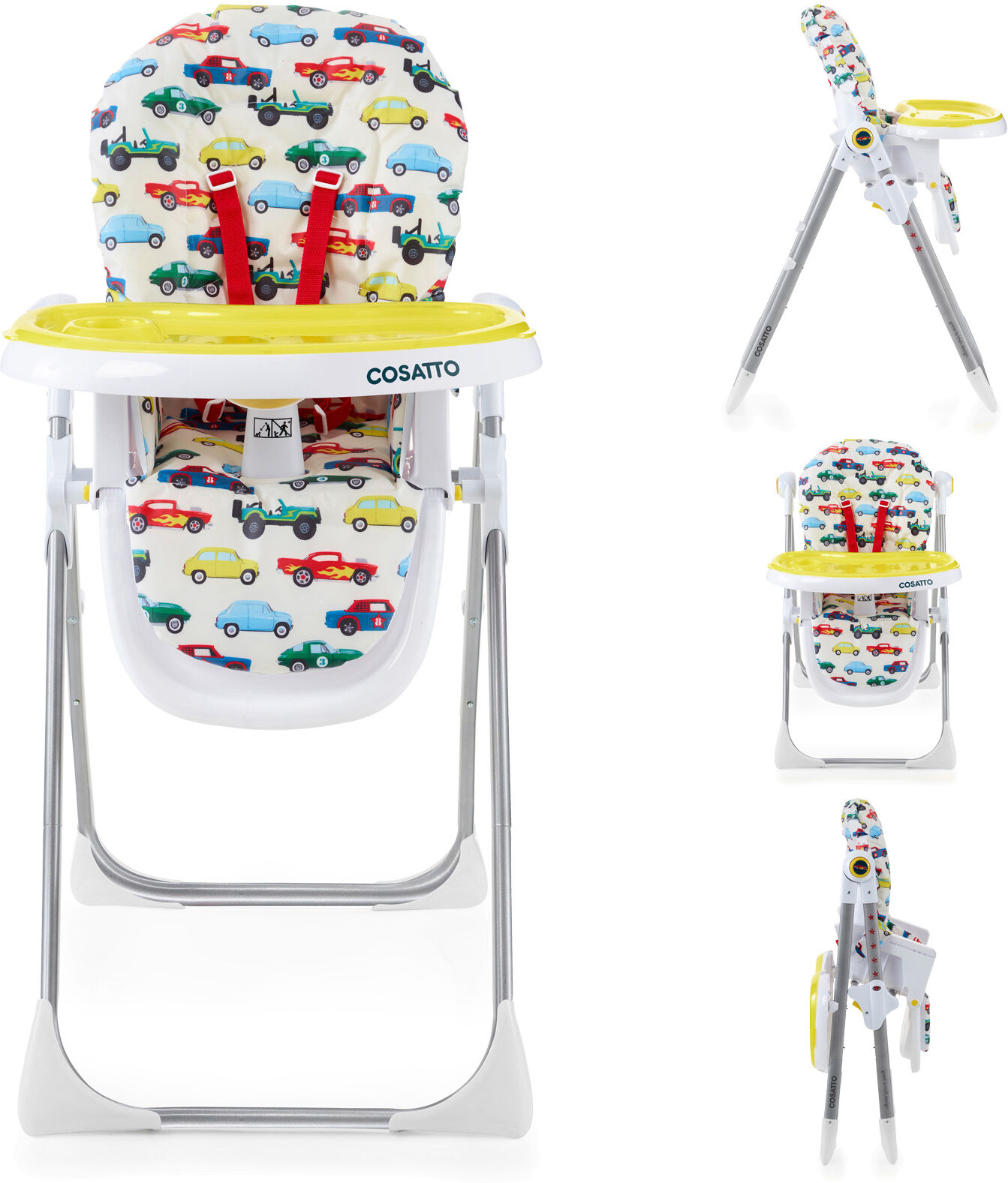 Cosatto Noodle Supa Highchair - Rev Up Cosatto Noodle Supa Highchair - Rev Up