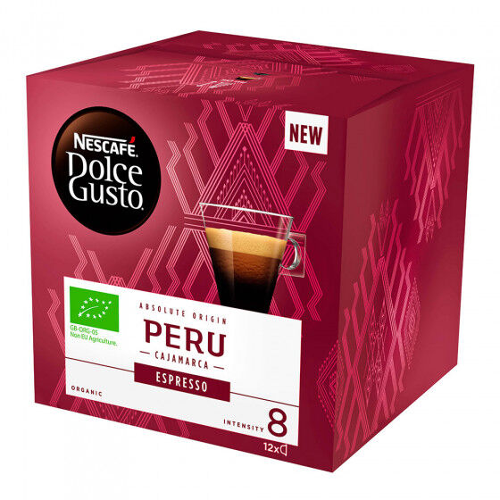 NESCAFÉ® Dolce Gusto® Coffee capsules NESCAFÉ Dolce Gusto "Espresso Peru", 12 pcs.