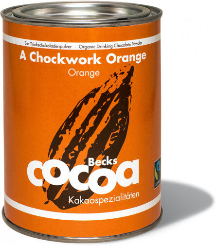 Becks Organic cocoa Becks Cacao "A Chockwork Orange" with orange and ginger, 250 g Becks Organic cocoa Becks Cacao "A Chockwork Orange" with orange and ginger, 250 g