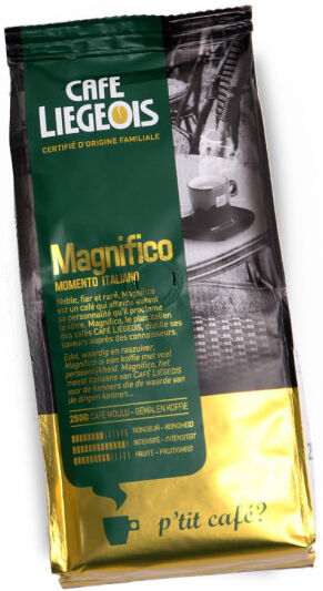 Café Liégeois Ground coffee Cafe Liegeois "Magnifico", 250 g Café Liégeois Ground coffee Cafe Liegeois "Magnifico", 250 g