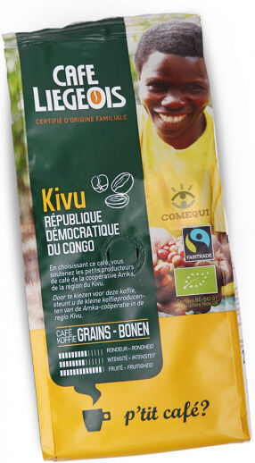 Café Liégeois Coffee beans Café Liégeois "Kivu", 250 g Café Liégeois Coffee beans Café Liégeois "Kivu", 250 g