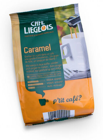 Café Liégeois Coffee pads Café Liégeois "Caramel", 10 pcs.