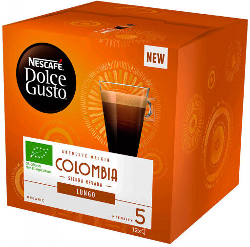 NESCAFÉ® Dolce Gusto® Coffee capsules NESCAFÉ Dolce Gusto "Lungo Colombia", 12 pcs. NESCAFÉ® Dolce Gusto® Coffee capsules NESCAFÉ Dolce Gusto "Lungo Colombia", 12 pcs.