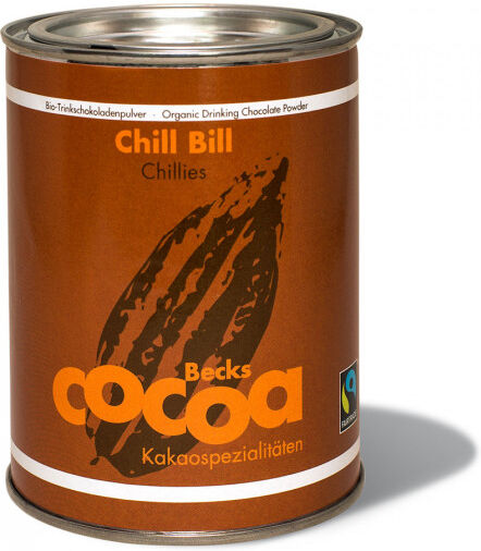 Becks Organic cocoa Becks Cacao "Chill Bill" with chilli, 250 g Becks Organic cocoa Becks Cacao "Chill Bill" with chilli, 250 g