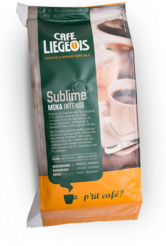 Café Liégeois Ground coffee Café Liégeois "Sublime", 500 g Café Liégeois Ground coffee Café Liégeois "Sublime", 500 g