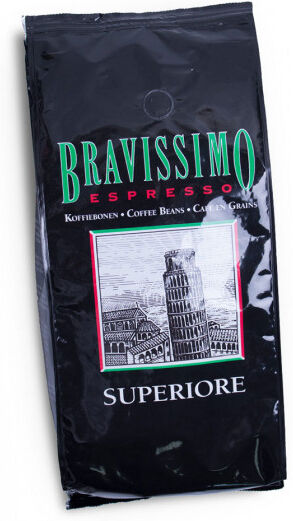 Bravissimo Espresso Coffee beans Bravissimo Espresso "Superiore", 1 kg Bravissimo Espresso Coffee beans Bravissimo Espresso "Superiore", 1 kg