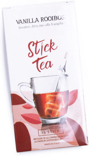 Stick Tea Vanilla flavoured Stick Tea "Vanilla Rooibos", 15 pcs.