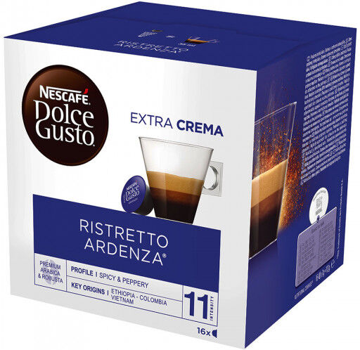 NESCAFÉ® Dolce Gusto® Coffee capsules NESCAFÉ Dolce Gusto "Ristretto Ardenza", 16 pcs. NESCAFÉ® Dolce Gusto® Coffee capsules NESCAFÉ Dolce Gusto "Ristretto Ardenza", 16 pcs.