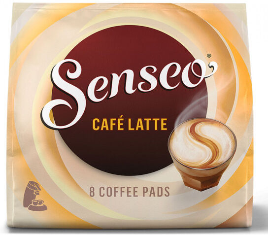 JDE Senseo coffee pads Jacobs-Douwe Egberts LT "Café Latte", 8 pcs. JDE Senseo coffee pads Jacobs-Douwe Egberts LT "Café Latte", 8 pcs.