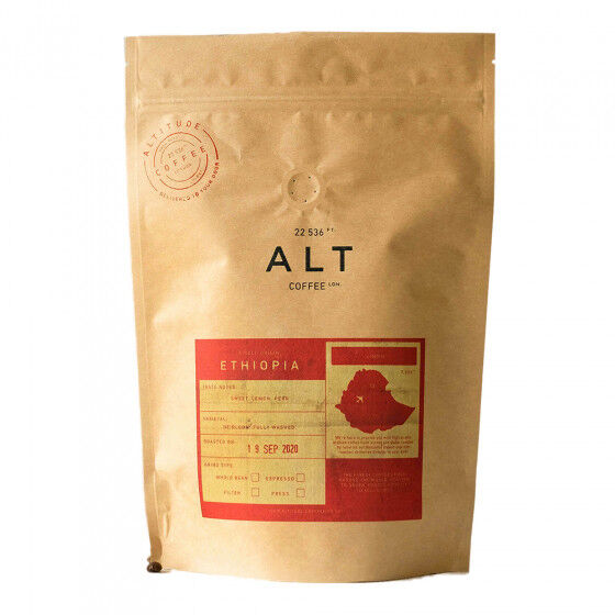 Altitude Coffee Coffee beans Altitude Coffee "Ethiopia", 250 g