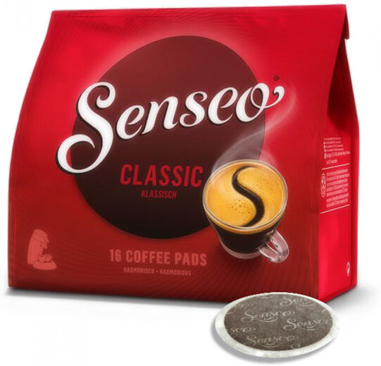 JDE Senseo coffee pads Jacobs-Douwe Egberts LT "Classic", 16 pcs. JDE Senseo coffee pads Jacobs-Douwe Egberts LT "Classic", 16 pcs.