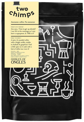 Two Chimps Coffee Coffee beans Two Chimps "Oodles of Ongles", 250 g