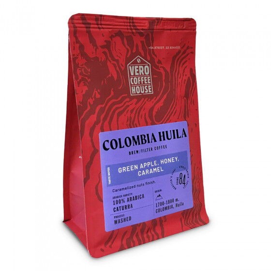 Vero Coffee House Ground Coffee Vero Coffee House „Colombia Huila“, 200 g