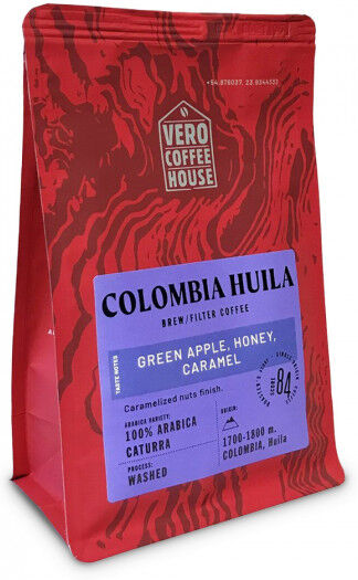Vero Coffee House Ground Coffee Vero Coffee House „Colombia Huila“, 200 g Vero Coffee House Ground Coffee Vero Coffee House „Colombia Huila“, 200 g