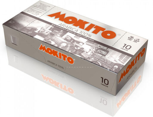 Mokito Coffee capsules Mokito "Arabica 100%", 10 pcs. Mokito Coffee capsules Mokito "Arabica 100%", 10 pcs.
