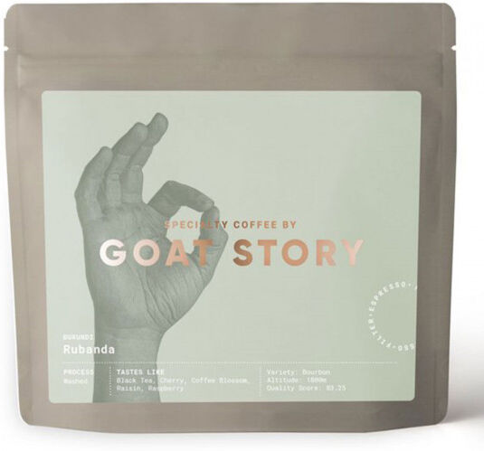 Goat Story Specialty coffee beans Goat Story "Burundi Rubanda", 250 g Goat Story Specialty coffee beans Goat Story "Burundi Rubanda", 250 g