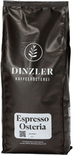 Dinzler Kaffeerösterei Coffee beans Dinzler Kaffeerösterei "Espresso Osteria", 1 kg Dinzler Kaffeerösterei Coffee beans Dinzler Kaffeerösterei "Espresso Osteria", 1 kg