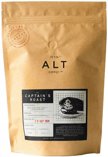 Altitude Coffee Coffee beans Altitude Coffee "The Captain's Roast", 250 g Altitude Coffee Coffee beans Altitude Coffee "The Captain's Roast", 250 g