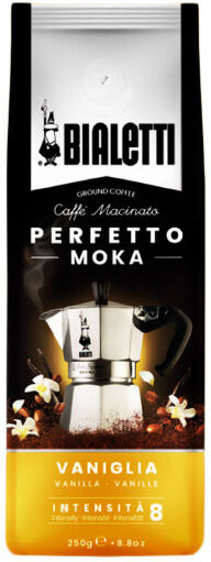 Bialetti Ground coffee Bialetti "Perfetto Moka Vanilla", 250 g Bialetti Ground coffee Bialetti "Perfetto Moka Vanilla", 250 g