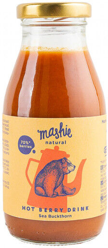 Nordic Berry Berry puree Nordic Berry "Sea Buckthorn" 250 ml Nordic Berry Berry puree Nordic Berry "Sea Buckthorn" 250 ml