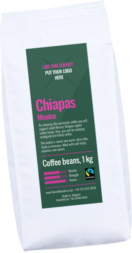 Café Liégeois Coffee beans Café Liégeois "Chiapas", 1 kg Café Liégeois Coffee beans Café Liégeois "Chiapas", 1 kg