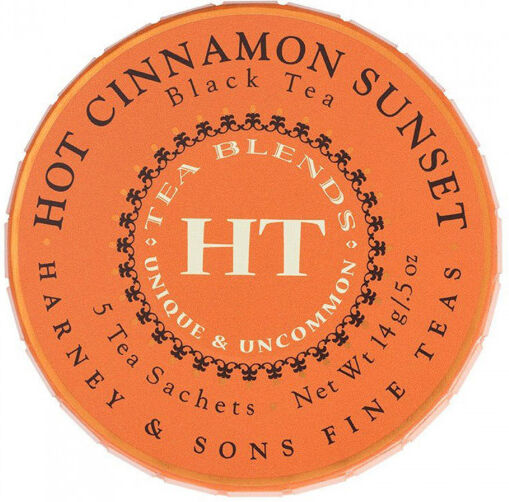 Harney & Sons Black tea Harney & Sons "Hot Cinnamon Sunset", 5 vnt. Harney & Sons Black tea Harney & Sons "Hot Cinnamon Sunset", 5 vnt.