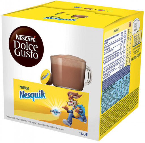 NESCAFÉ® Dolce Gusto® Capsules NESCAFÉ Dolce Gusto "Nesquik", 16 pcs. NESCAFÉ® Dolce Gusto® Capsules NESCAFÉ Dolce Gusto "Nesquik", 16 pcs.