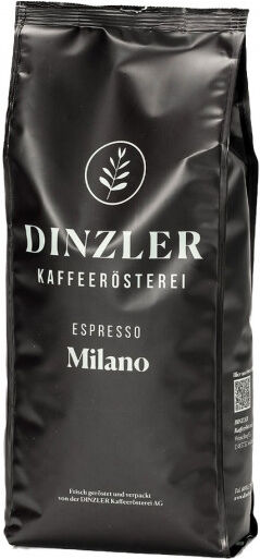 Dinzler Kaffeerösterei Coffee beans Dinzler Kaffeerösterei "Espresso Milano", 1 kg Dinzler Kaffeerösterei Coffee beans Dinzler Kaffeerösterei "Espresso Milano", 1 kg